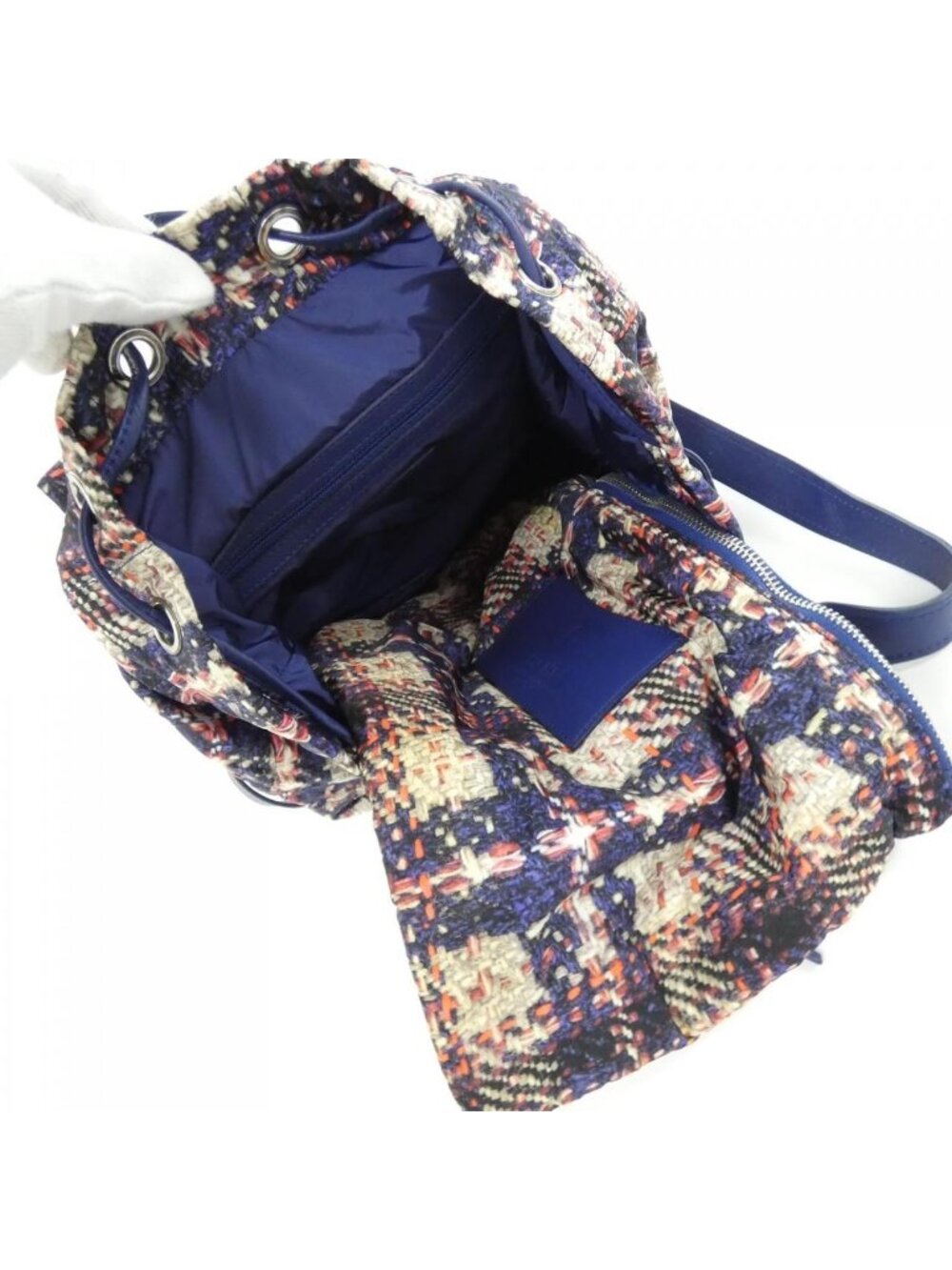 Chanel Backpack Sac Blue - Picture 10 of 10